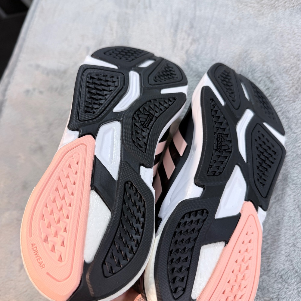 Adidas Running Shoes GX3555 Black Pink Guard Water Repellent Mens Size 7 - Picture 5 of 10